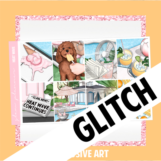 GLITCH Heat Wave - August Mystery 2023 Luxe WITH FOIL + EXTRAS