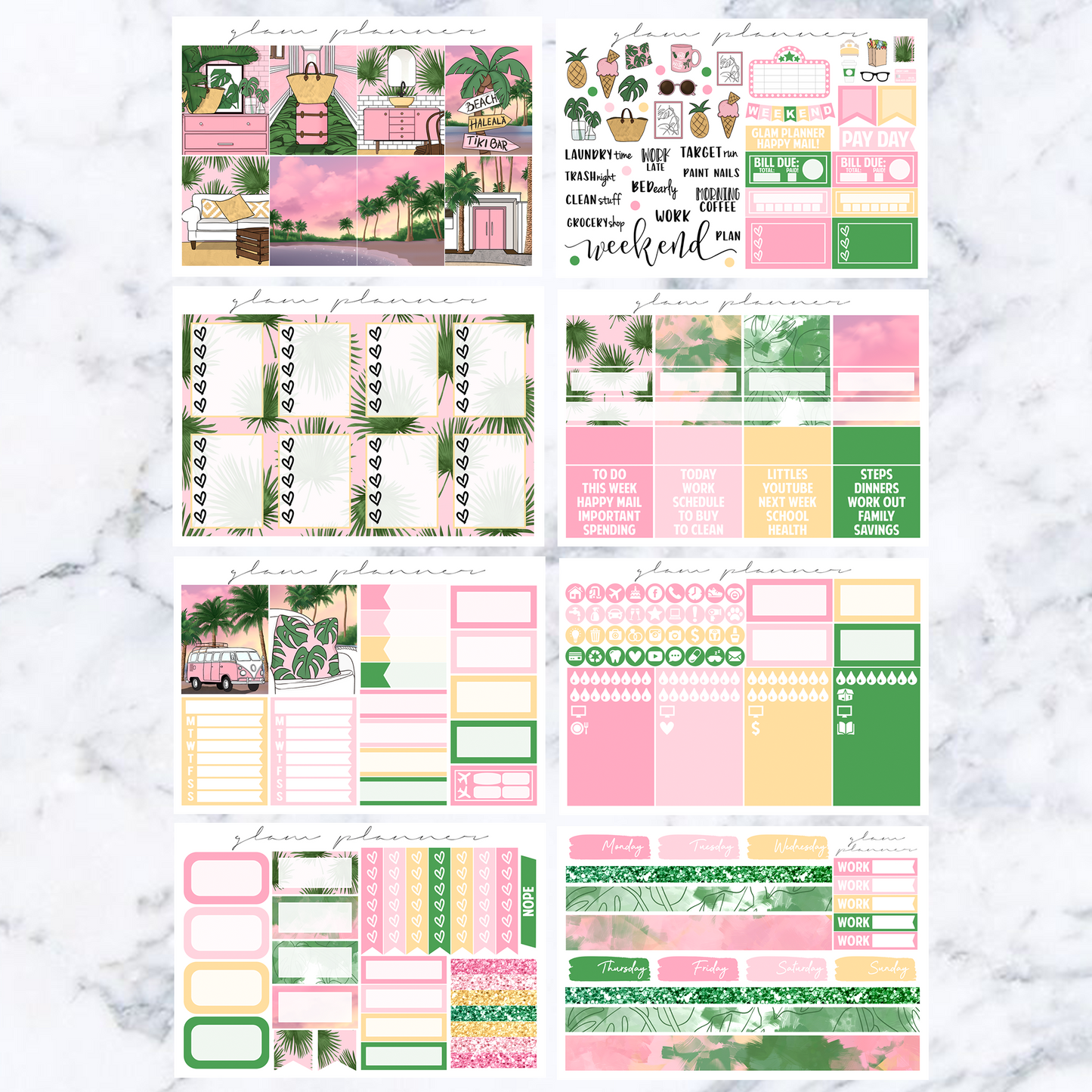 Palm Leaves Luxe Kit