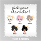 Pick Your Girl Teeny & Friends Grab Bags | 20 OR 50 sheets!