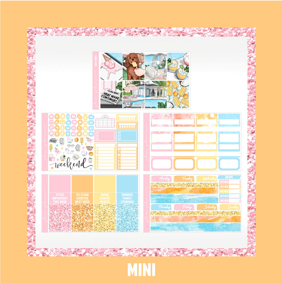 Heat Wave - August 2023 Mystery Mini Kit