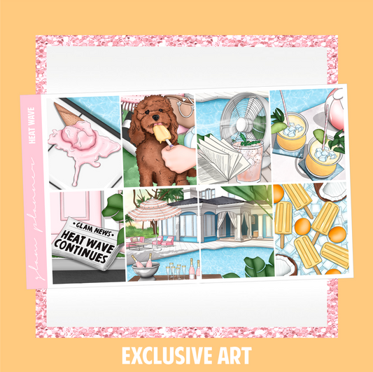 Heat Wave - August 2023 Mystery Mini Kit