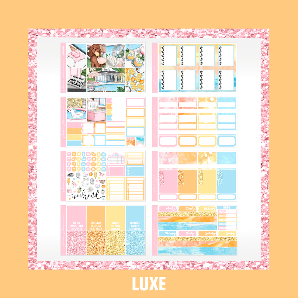 Heat Wave - August 2023 Mystery Luxe Kit WITH FOIL
