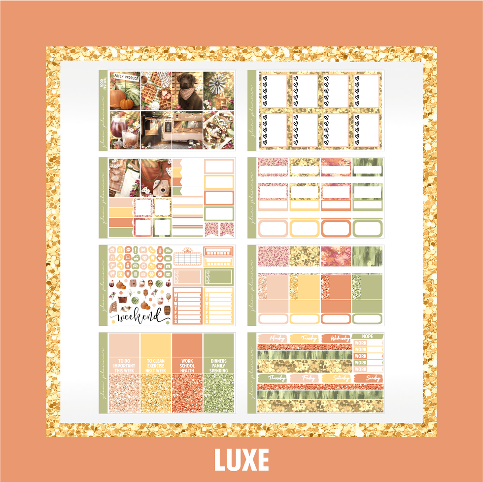 GLITCH Food Festival - September Mystery 2023 Luxe WITH FOIL + EXTRAS