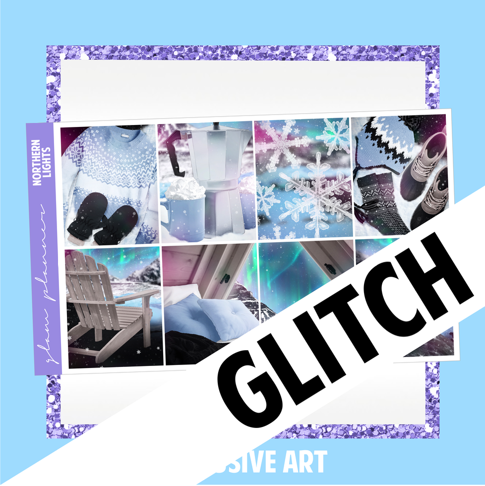 GLITCH Northern Lights - December Mystery 2023 Luxe WITH FOIL + EXTRAS
