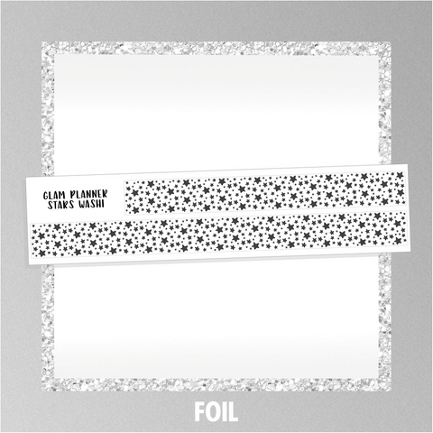 Foil Stars Washi