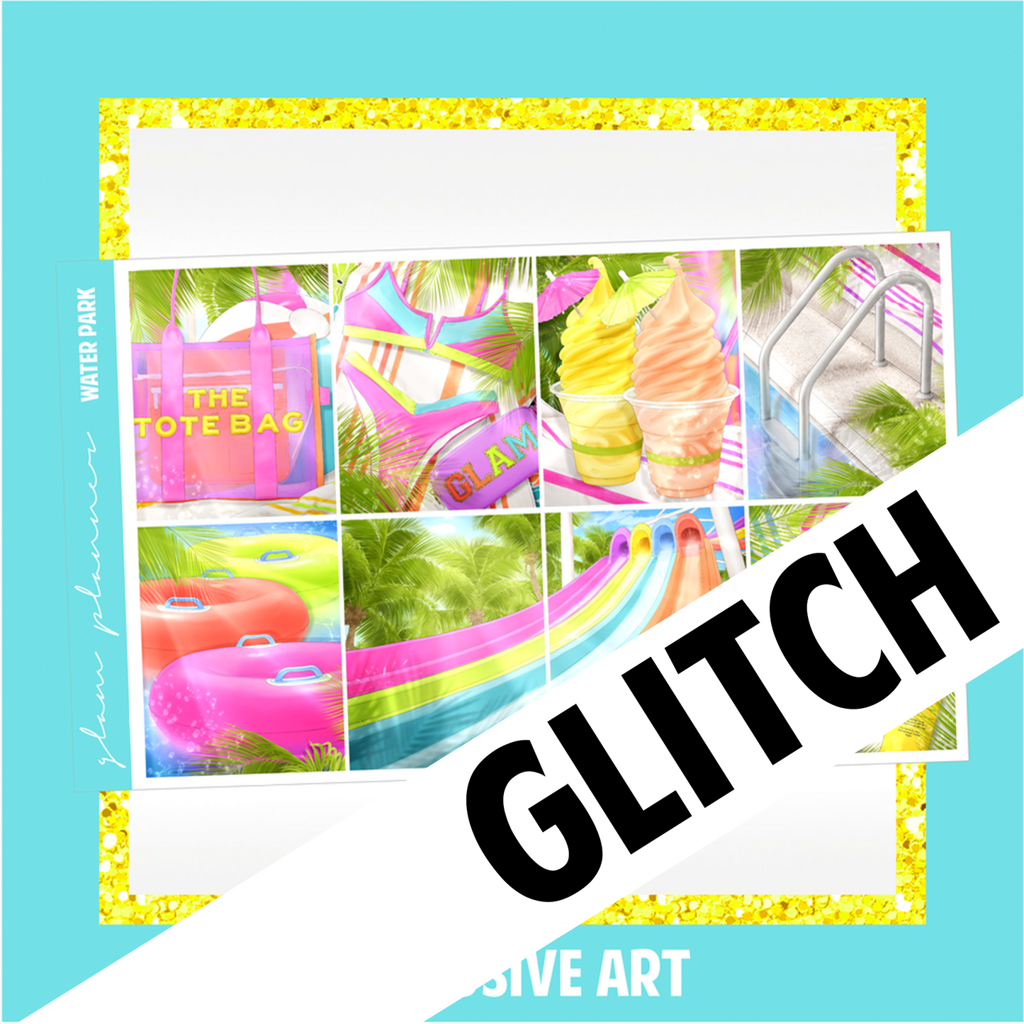 GLITCH Water Park - June Mystery 2023 Luxe WITH FOIL + EXTRAS