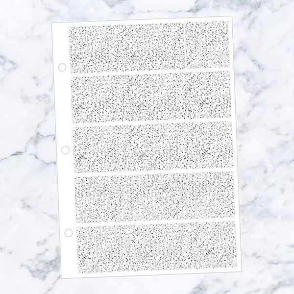 NEW FORMAT Binder Bundle: Sequin Dusty Rose
