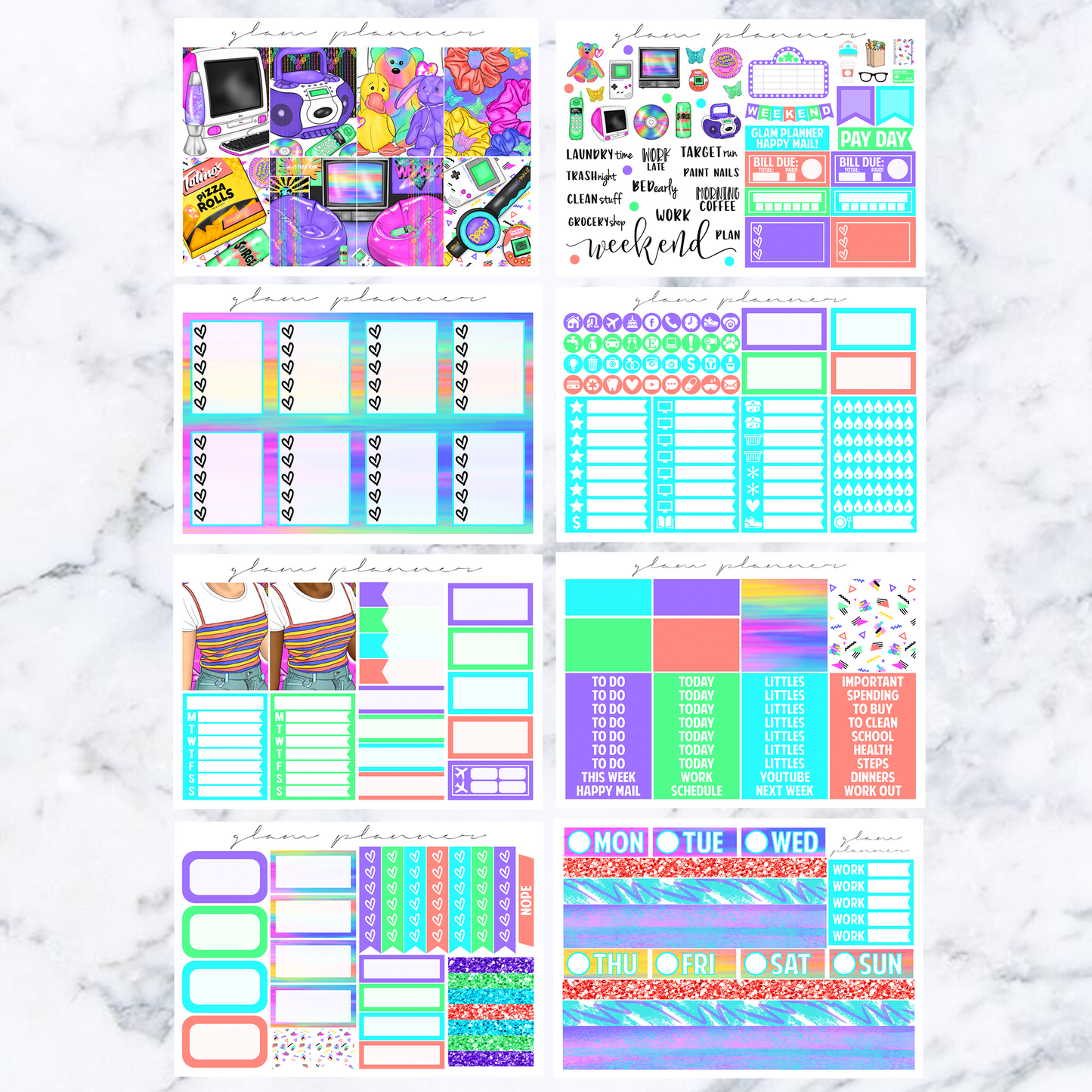 90's - March 2020 Mystery Luxe Kit WITH FOIL