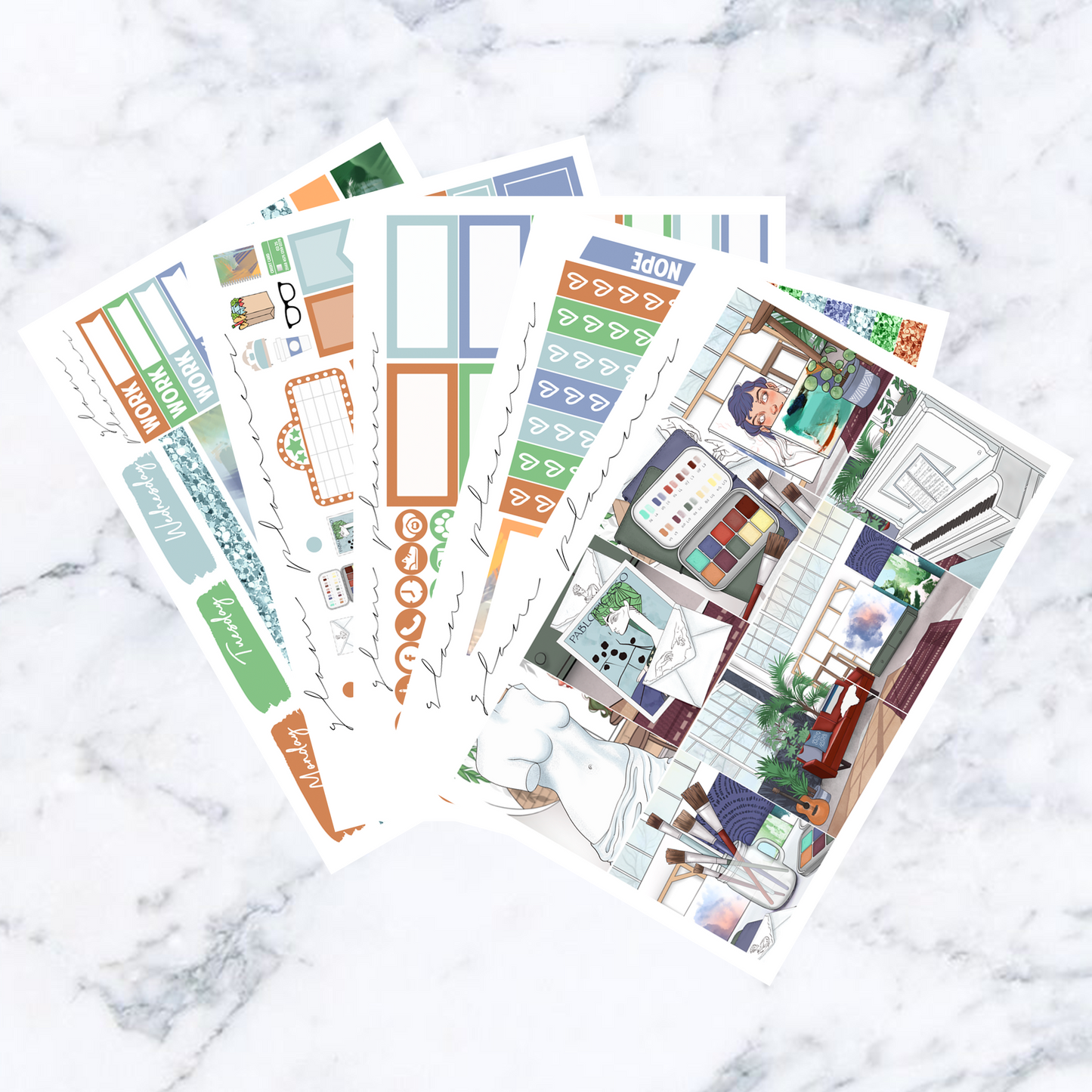 Art Gallery - July 2021 Mystery Mini Kit