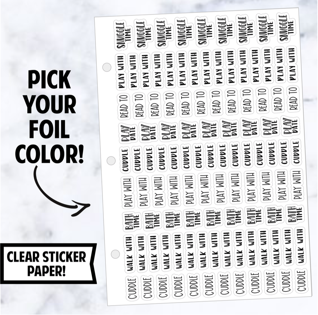 Foil Binder: Baby Script Sampler Bundle