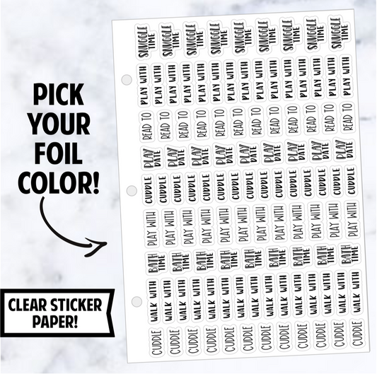 Foil Binder: Baby Script Sampler Bundle