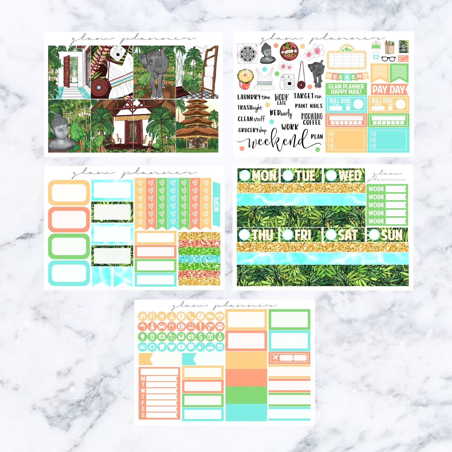 Bali - July 2020 Mystery Mini Kit