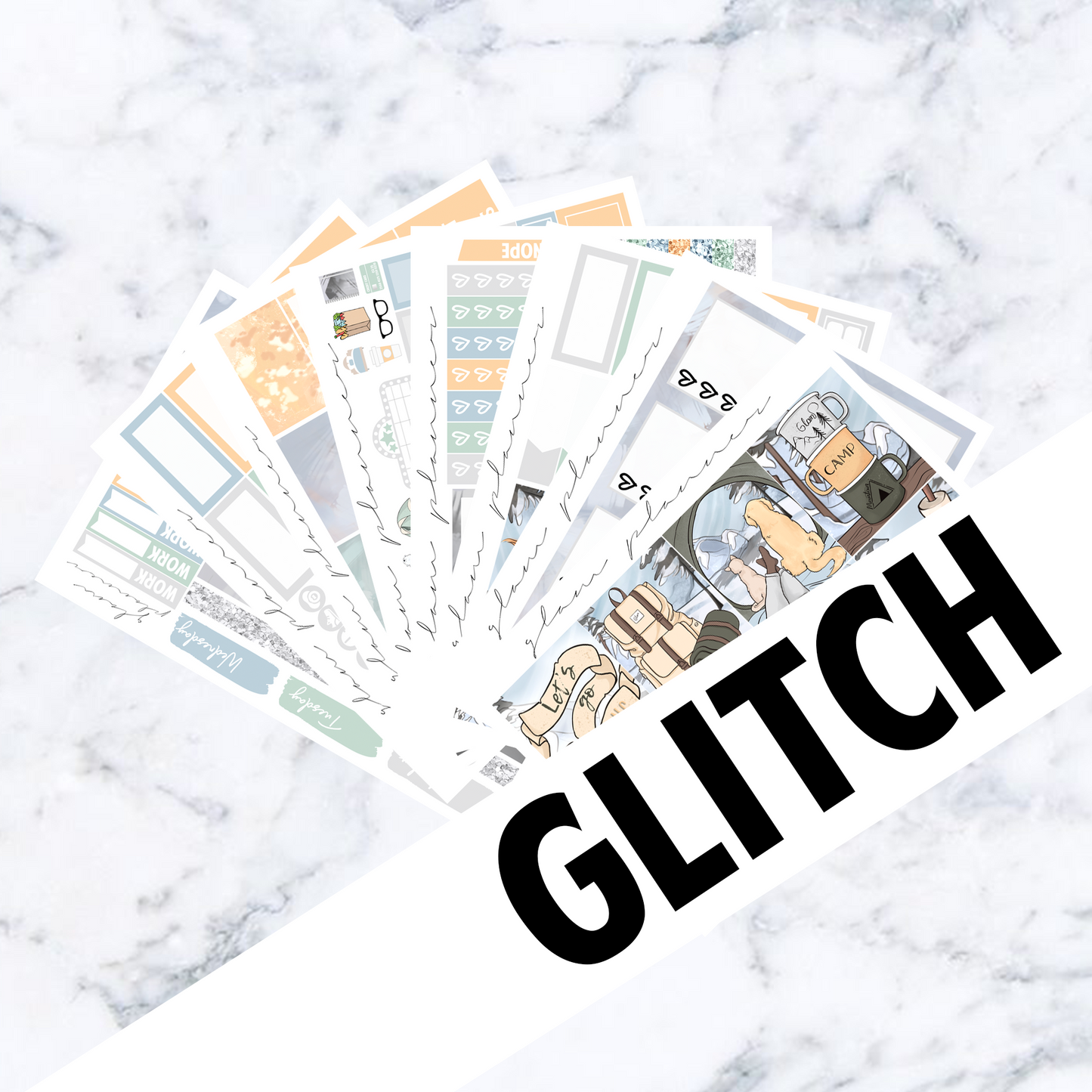 GLITCH Winter Camping - Winter Mystery 2021 Luxe (With Foil)