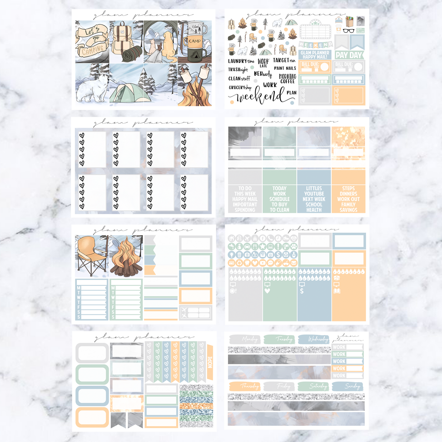 GLITCH Winter Camping - Winter Mystery 2021 Luxe (With Foil)