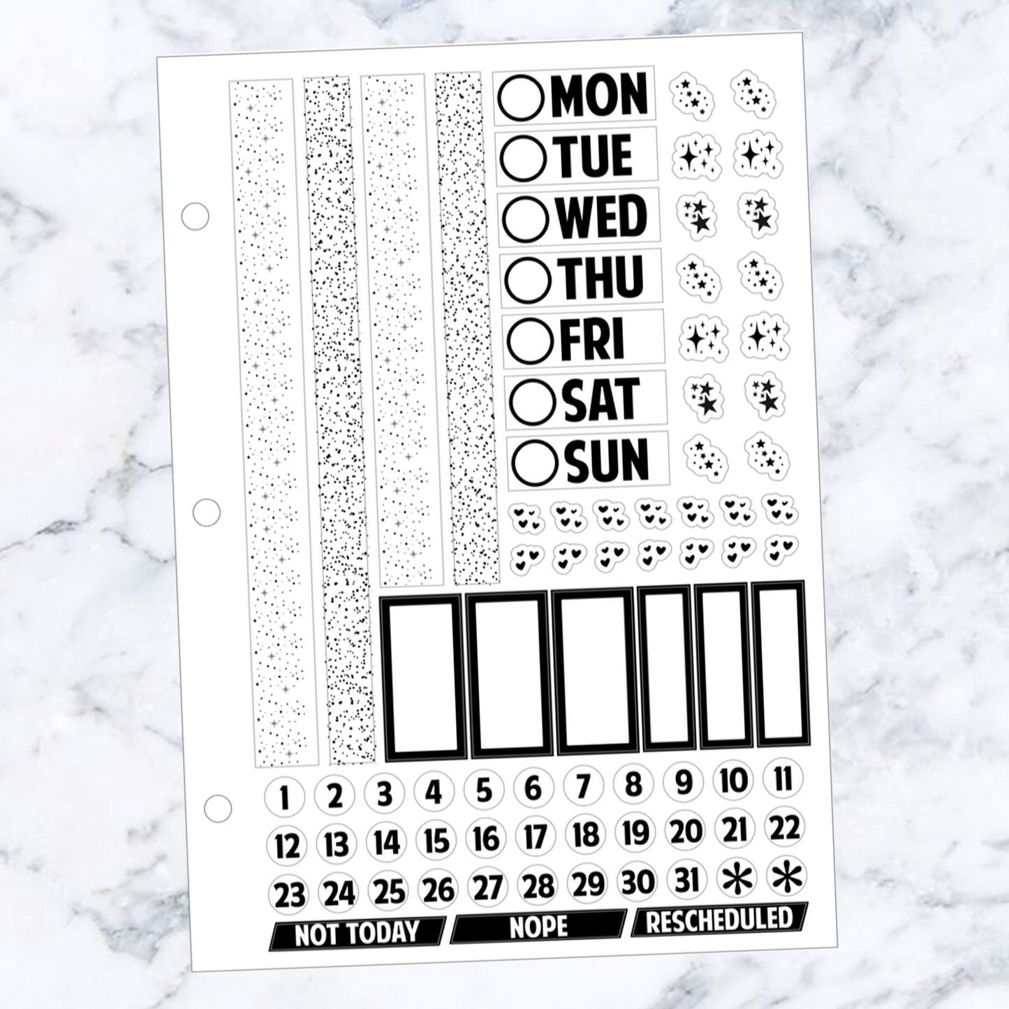 Binder Bundle: Colored Foils