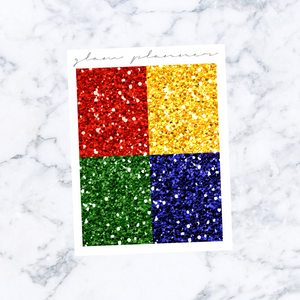 Christmas Wishes Glitter Headers