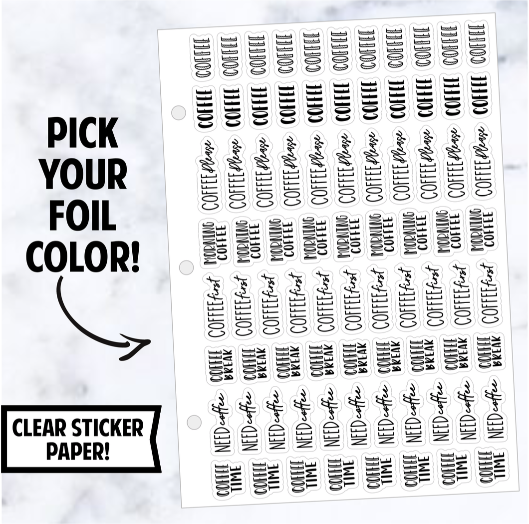 Foil Binder: Coffee Script Sampler Bundle