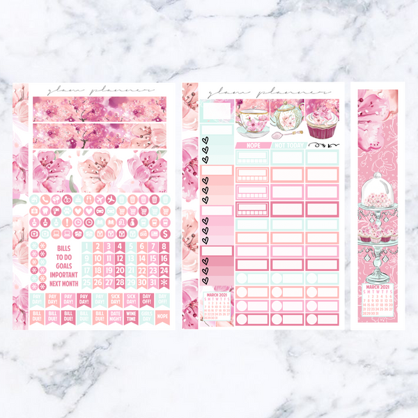 February 2021 FOIL A5 Monthly Spread