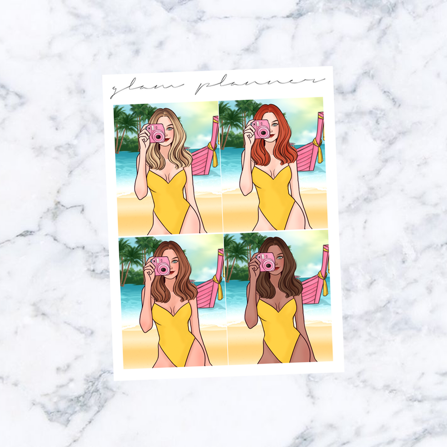 Flamingo - June 2020 Mystery Luxe Kit WITH FOIL