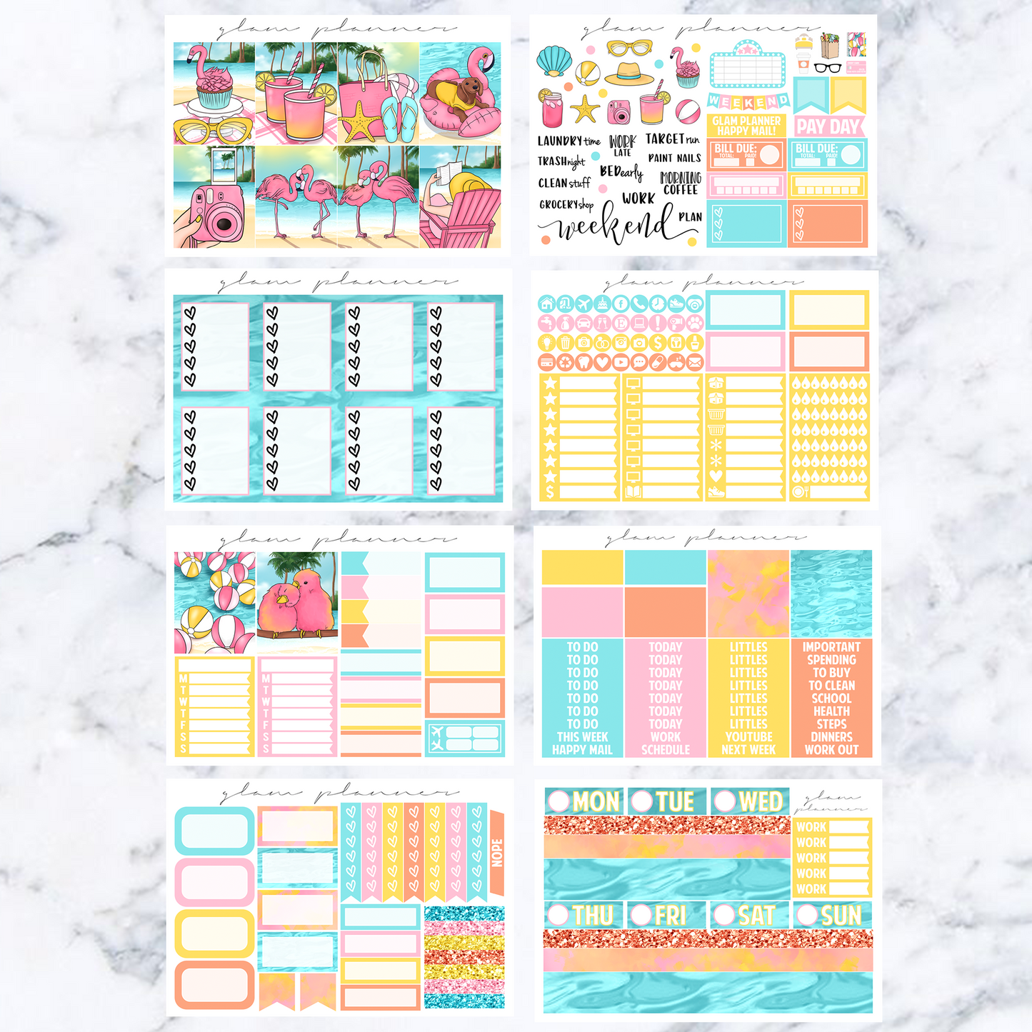 Flamingo - June 2020 Mystery Luxe Kit WITH FOIL
