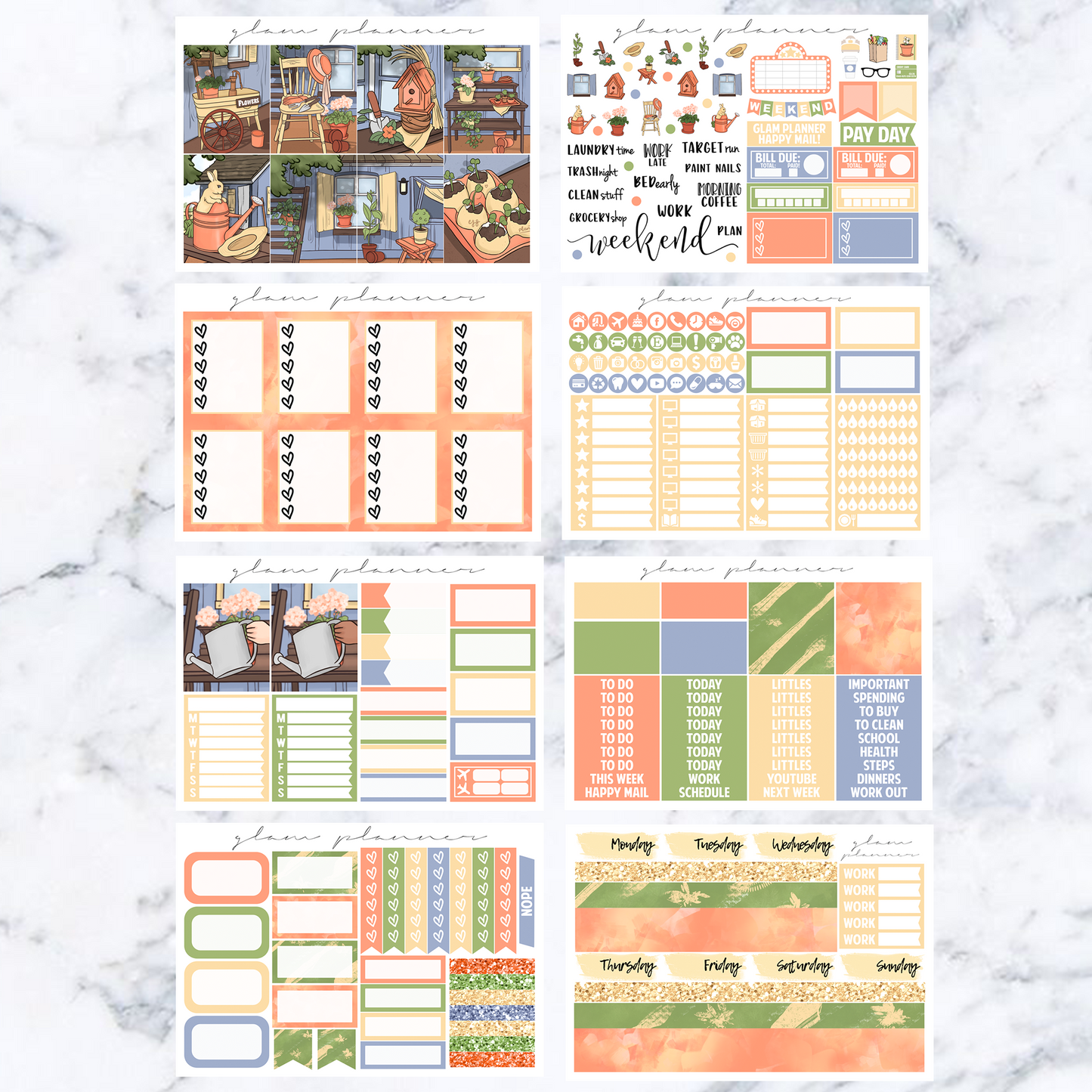 Gardening - April 2020 Mystery Luxe Kit WITH FOIL