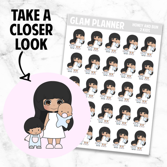 Honey and Bun: 2 Kids