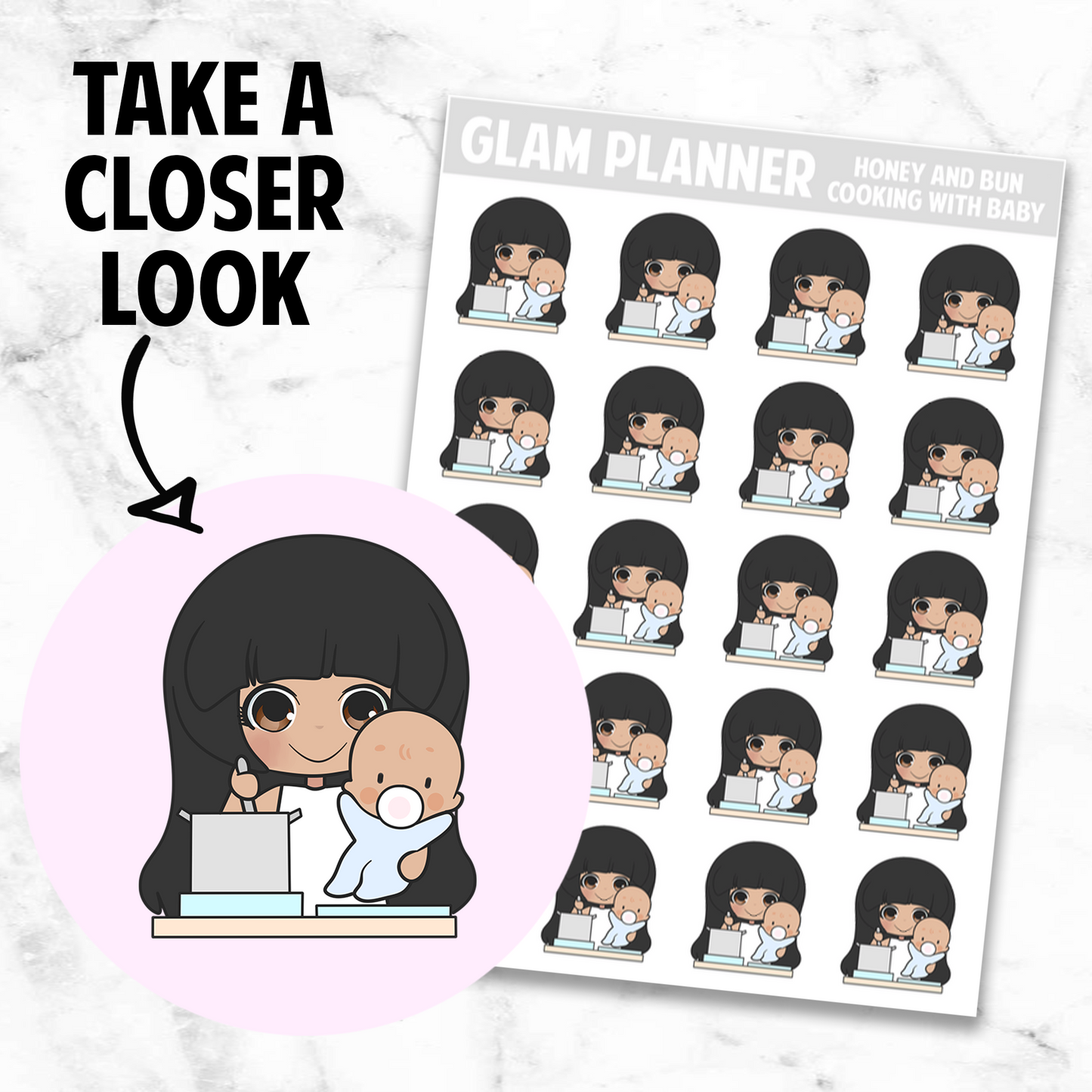 Honey and Bun: Cooking With Baby