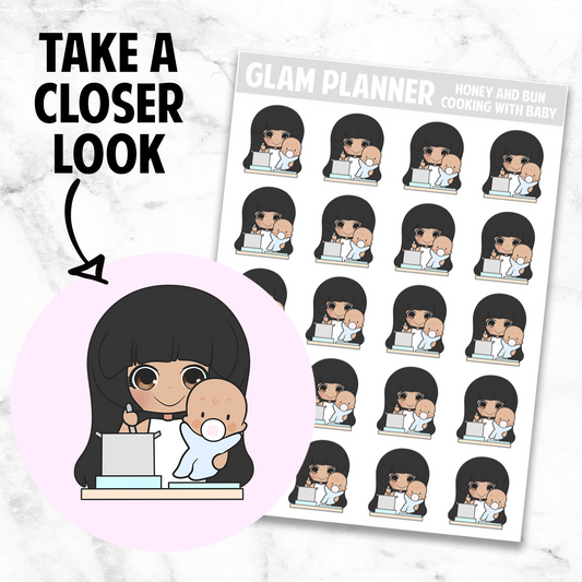 Honey and Bun: Cooking With Baby