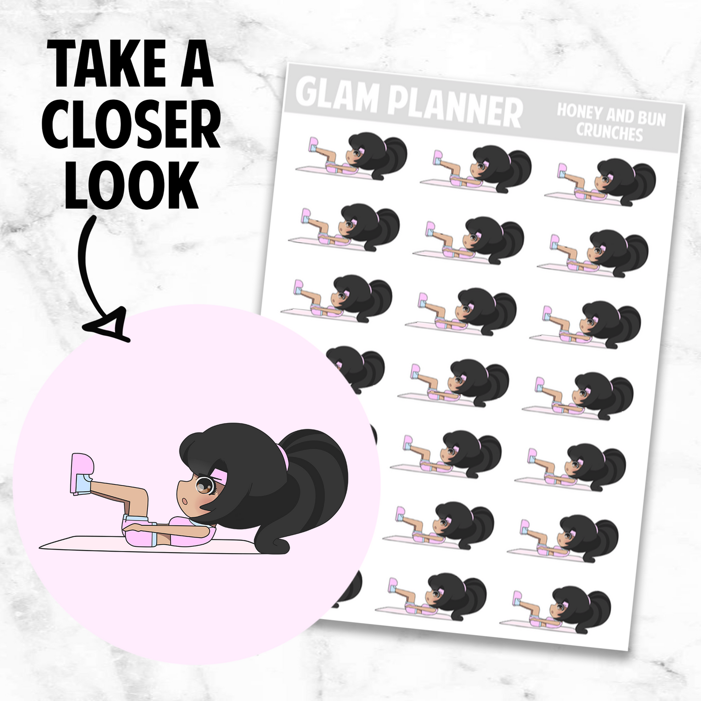 Honey and Bun: Crunches