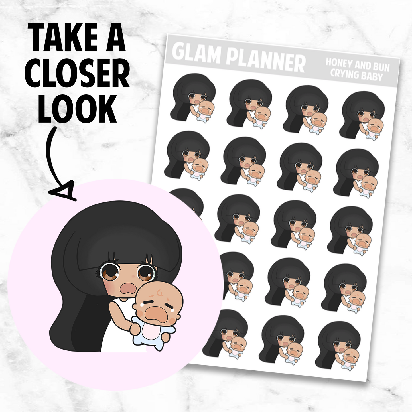 Honey and Bun: Crying Baby