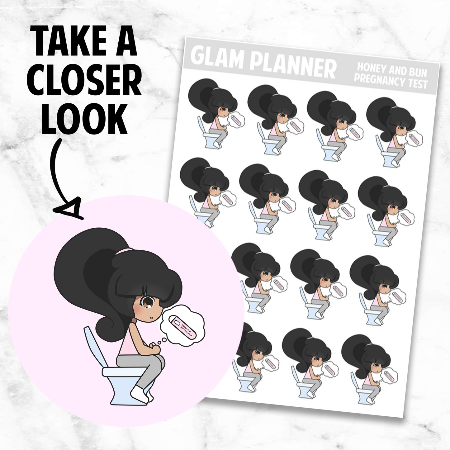 Honey and Bun: Pregnancy Test