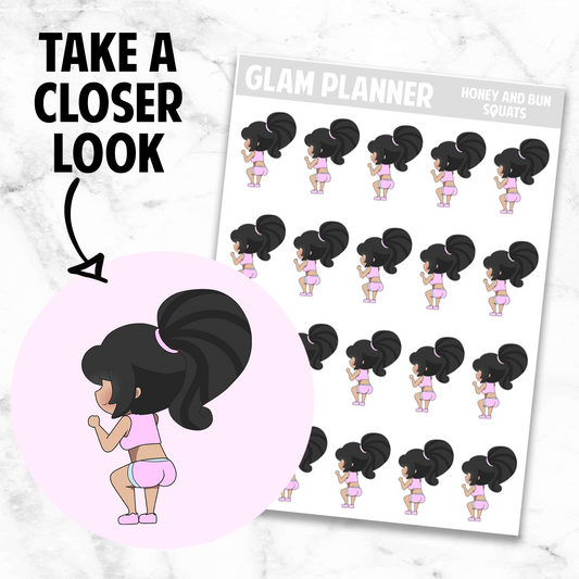 Honey and Bun: Squats