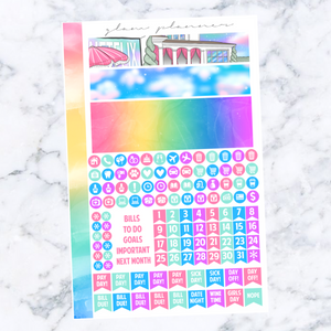 June 2021 FOIL A5 Monthly Spread