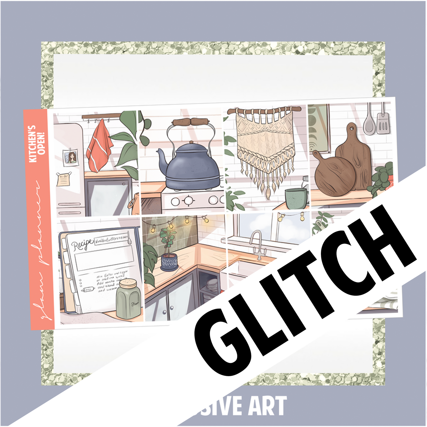 GLITCH Kitchen's Open! - August Mystery 2022 Luxe WITH FOIL + EXTRAS