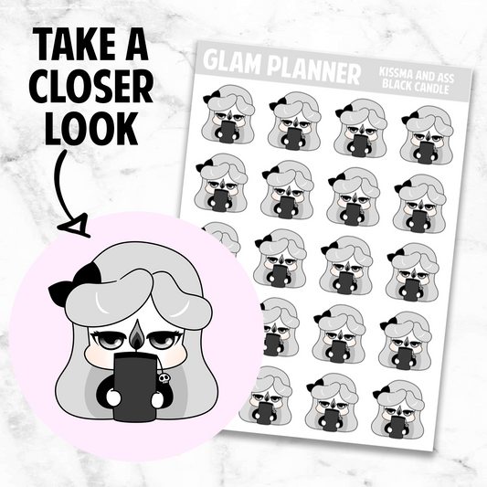 Kissma and Ass: Black Candle