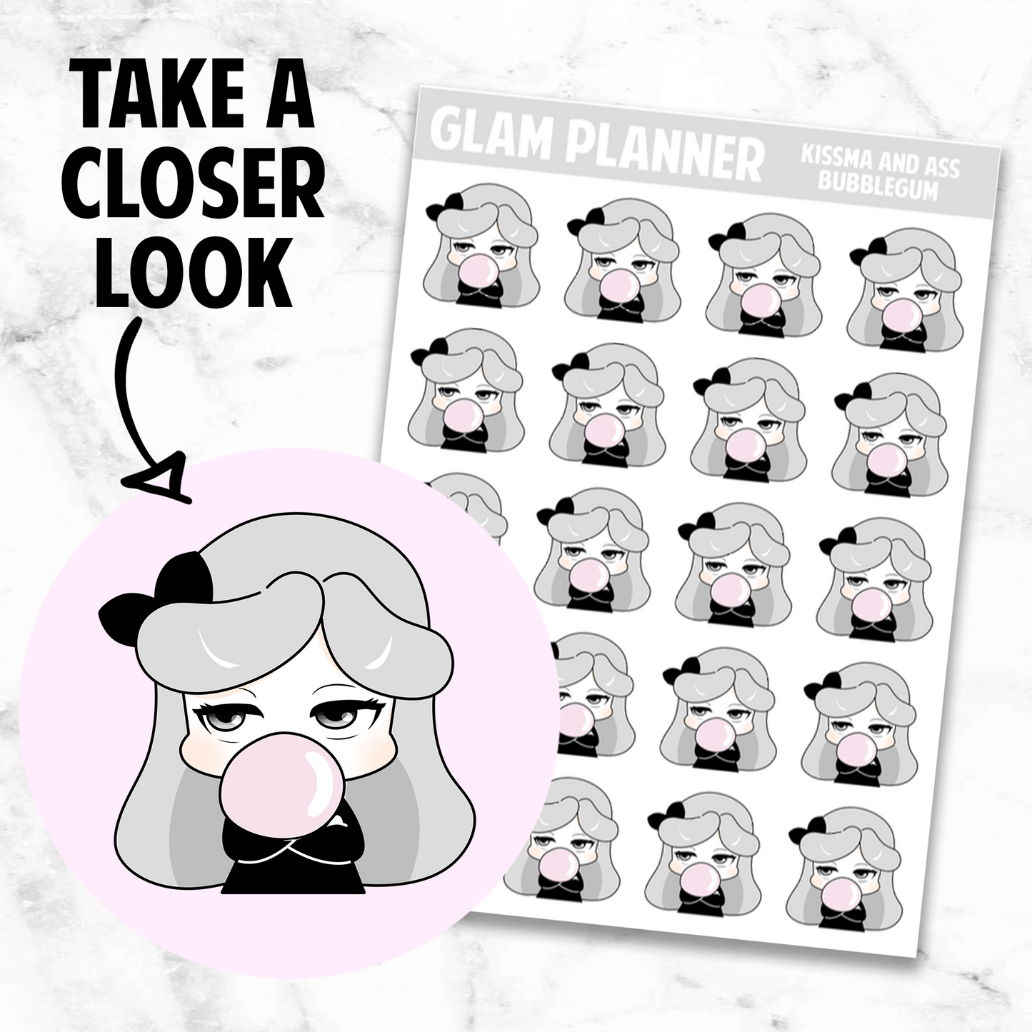 Kissma and Ass: Bubblegum