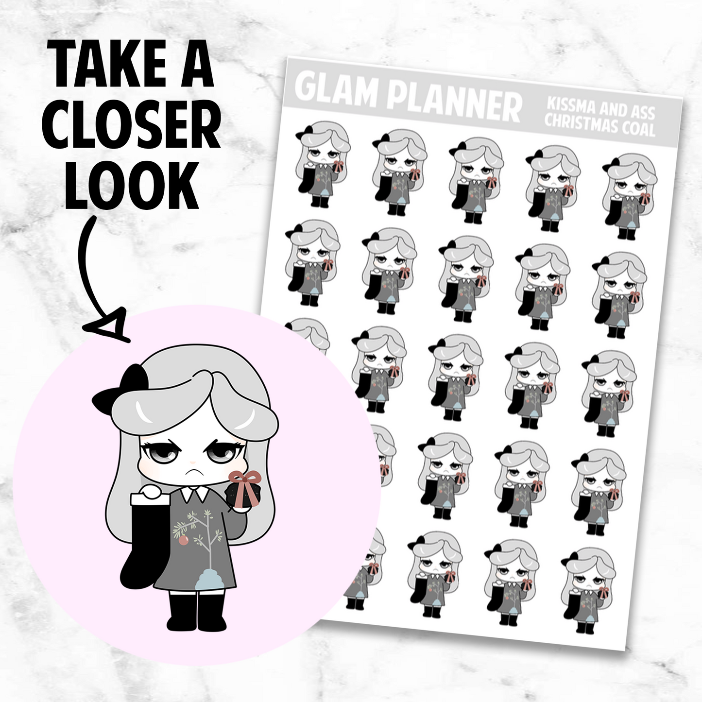 Kissma and Ass: Christmas Coal