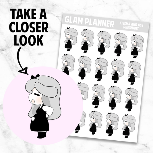 Kissma and Ass: Pregnant