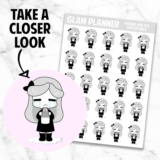 Kissma and Ass: Spilled Milk