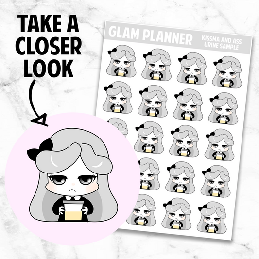 Kissma and Ass: Urine Sample