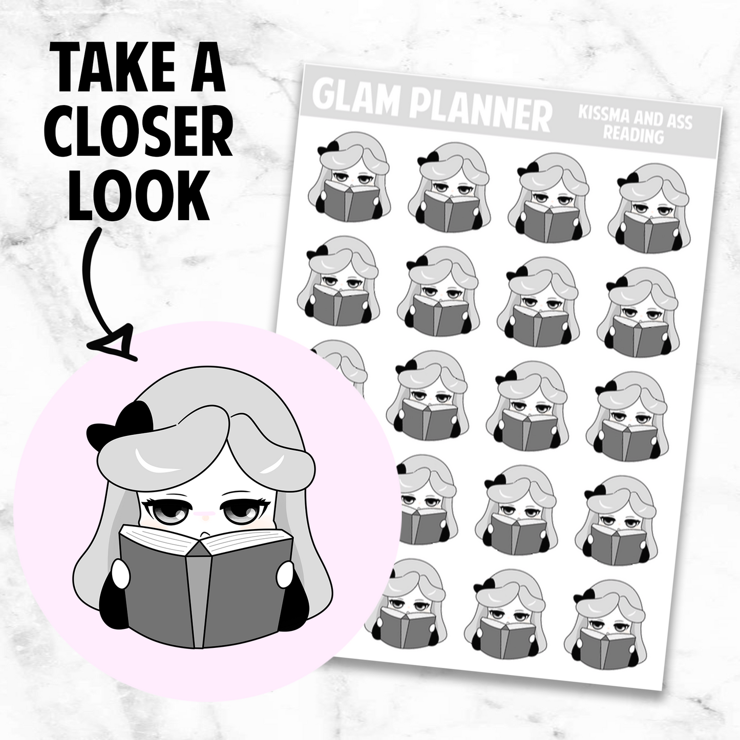 Kissma and Ass: Reading