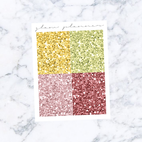 Lady Tremaine Glitter Headers