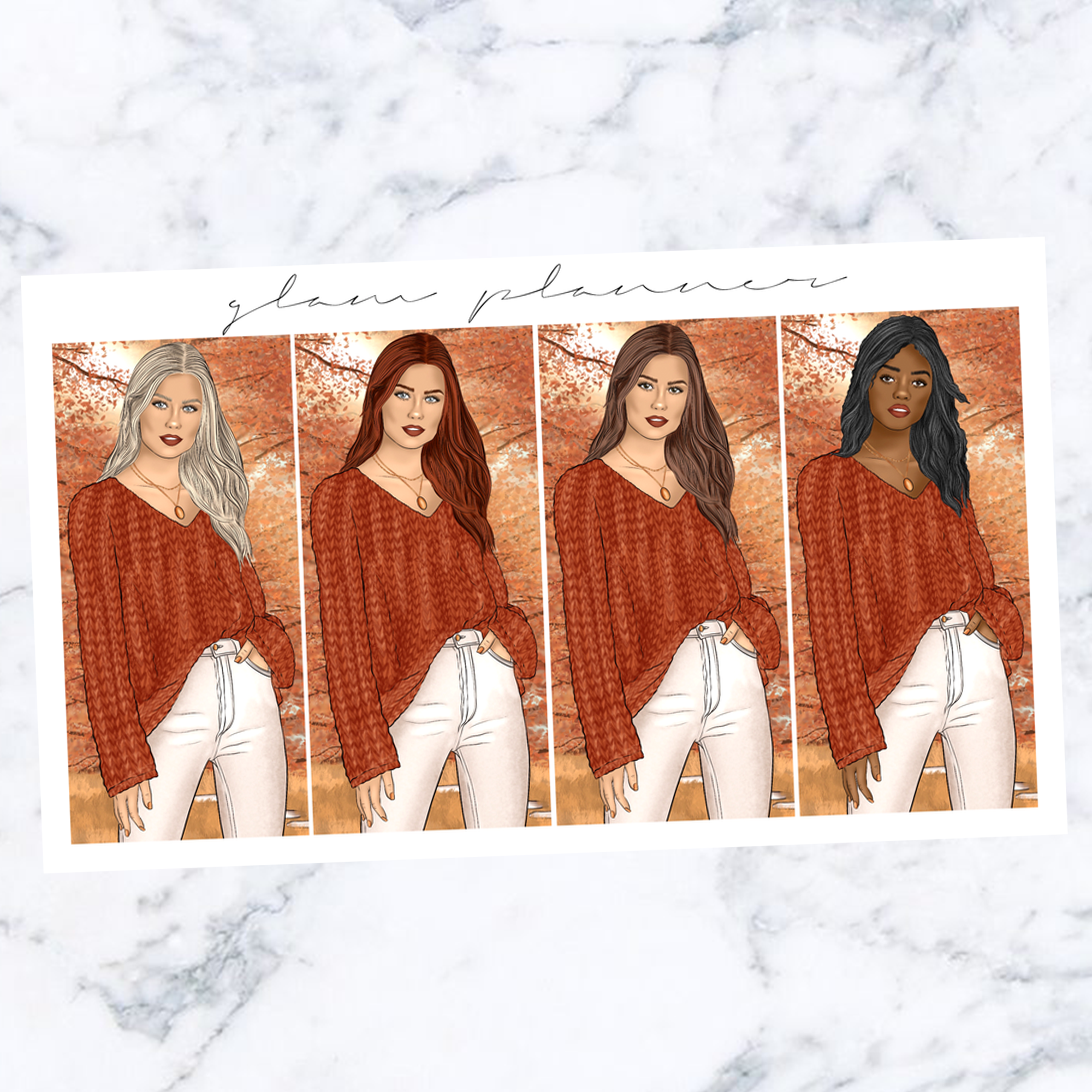 Leaves Fashion Girls