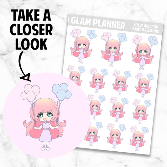 Lolly and Pop: Baby Balloons