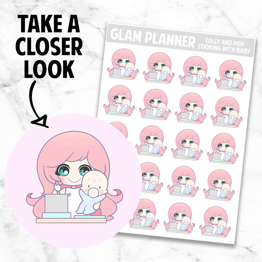 Lolly and Pop: Cooking With Baby