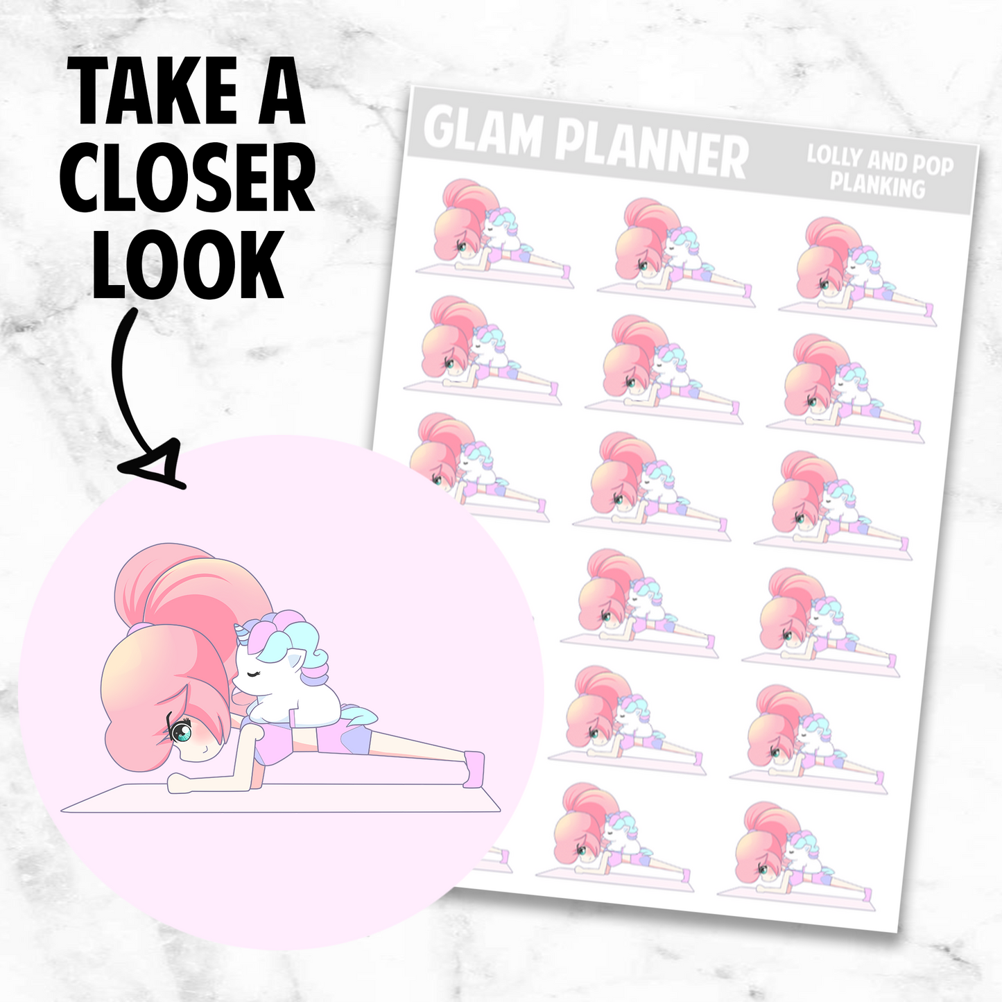 Lolly and Pop: Planking