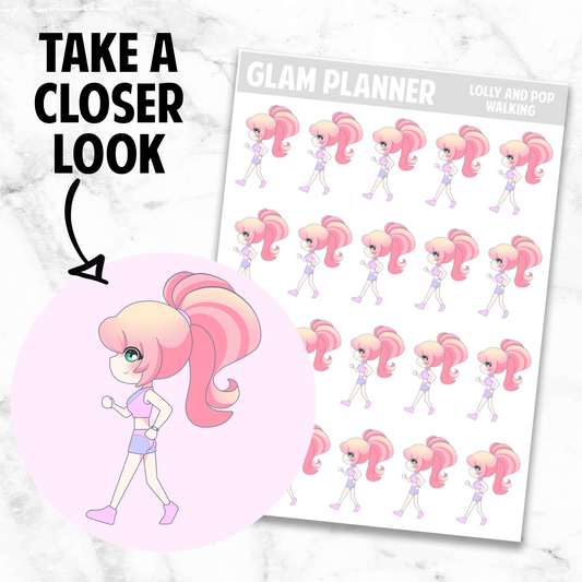 Lolly and Pop: Walking