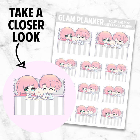 Lolly and Pop: Grey Family Reading