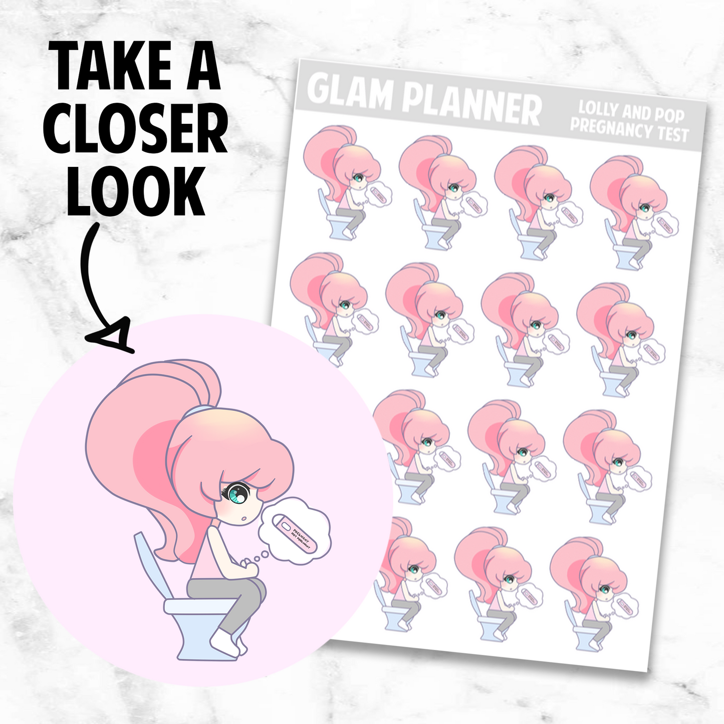 Lolly and Pop: Pregnancy Test