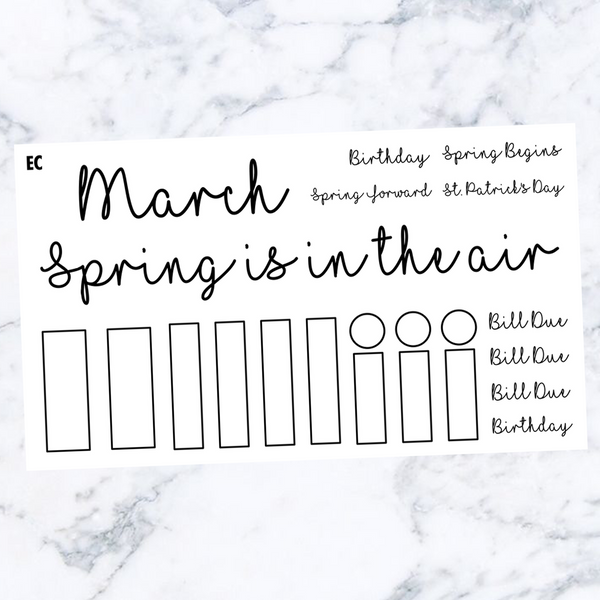 March 2021 FOIL EC Monthly Spread